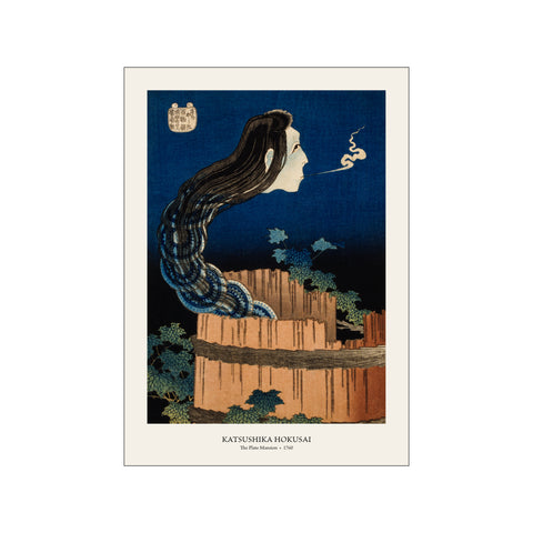The Plate Mansion - Katsushika Hokusai | Woodblock Print
