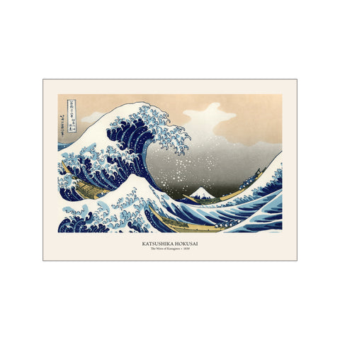 The Wave of Kanagawa - Katsushika Hokusai | Woodblock Print