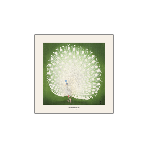 Peacock - Ohara Koson | Woodblock Print