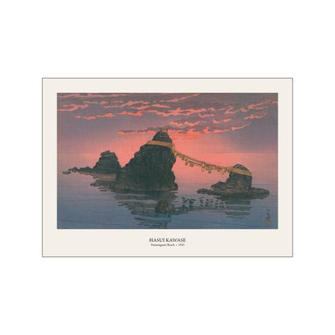 Futamigaura Beach - Hasui Kawase | Woodblock Print
