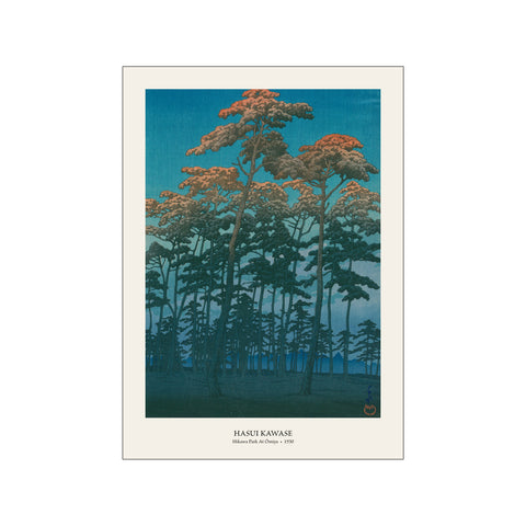 Hikawa Park at Ōmiya - Hasui Kawase | Woodblock Print