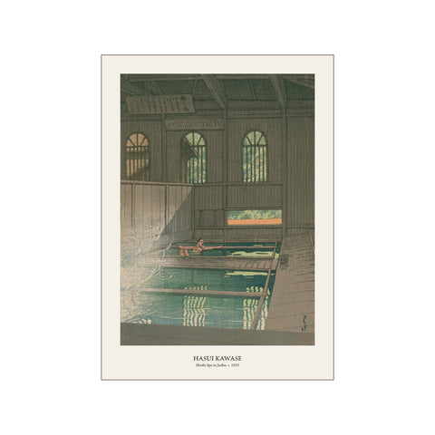Hoshi Spa in Joshu - Hasui Kawase | Woodblock Print