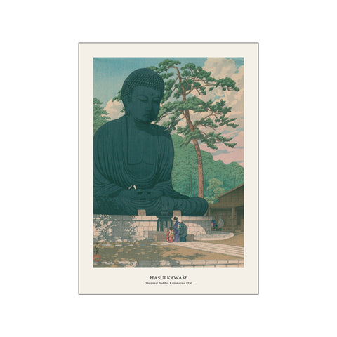 The Great Buddha, Kamakura - Hasui Kawase | Woodblock Print
