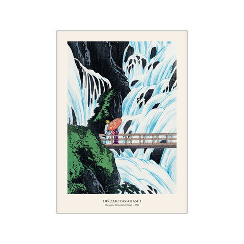 Shiragumo Waterfall of Nikkō - Hiroaki Takahashi | Woodblock Print