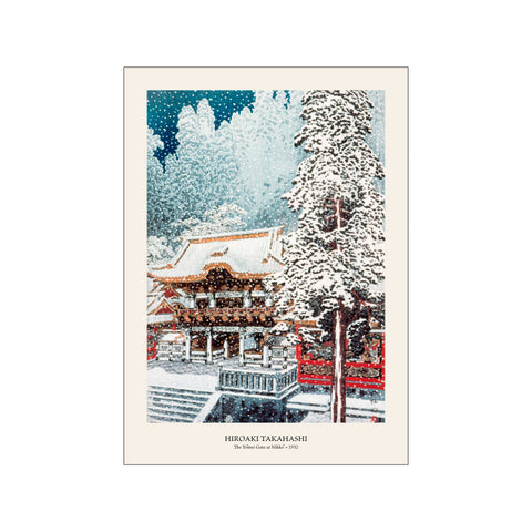 The Yōmei Gate at Nikkō - Hiroaki Takahashi | Woodblock Print