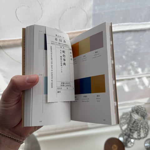 A Dictionary Of Color Combinations vol. 1 - Sanzo Wada | Book