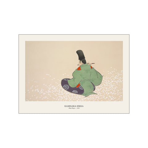 Flute Player Two - Kamisaka Sekka | Woodblock Print