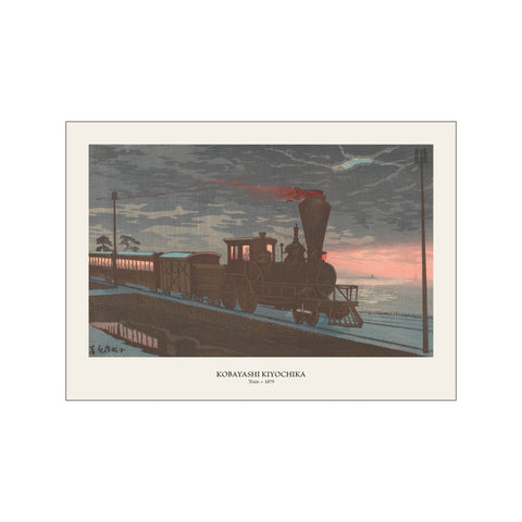 Train - Kobayashi Kiyochika | Woodblock Print