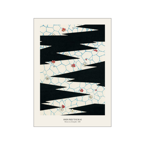 Flowers on a Footpath - Shin Bijutsukai | Fine Art Print