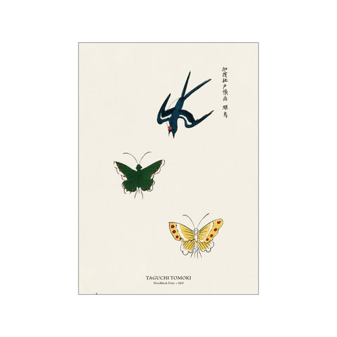 Woodblock Print Swallow - Taguchi Tomoki | Japandi Style