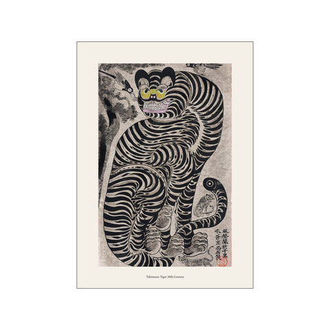Talismanic Tiger | Woodblock Print