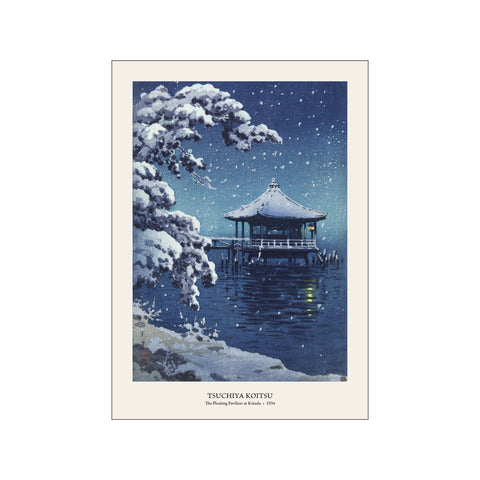 The Floating Pavilion at Katada - Tsuchiya Koitsu | Woodblock Print
