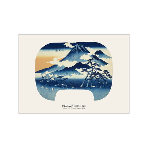 Distant View Of Mount Asama - Utagawa Hiroshige | Woodblock Print