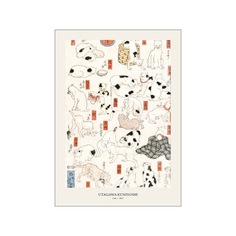 Cats - Utagawa Kuniyoshi | Woodblock Print