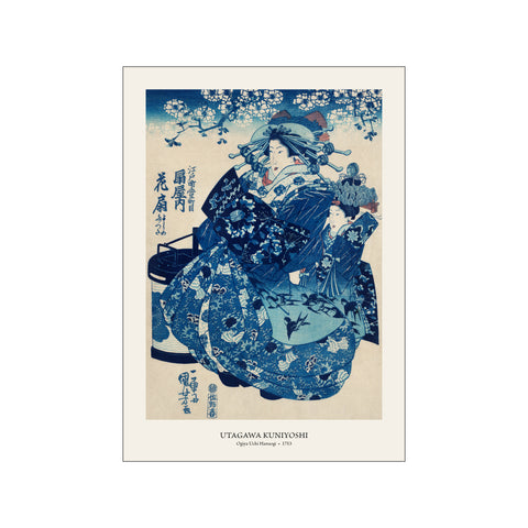 Ogiya Uchi Hanaogi - Utagawa Kuniyoshi | Woodblock Print