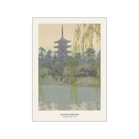 The Sarusawa Pond - Hiroshi Yoshida | Woodblock Print