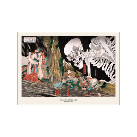Skeleton Specter - Utagawa Kuniyoshi | Woodblock Print